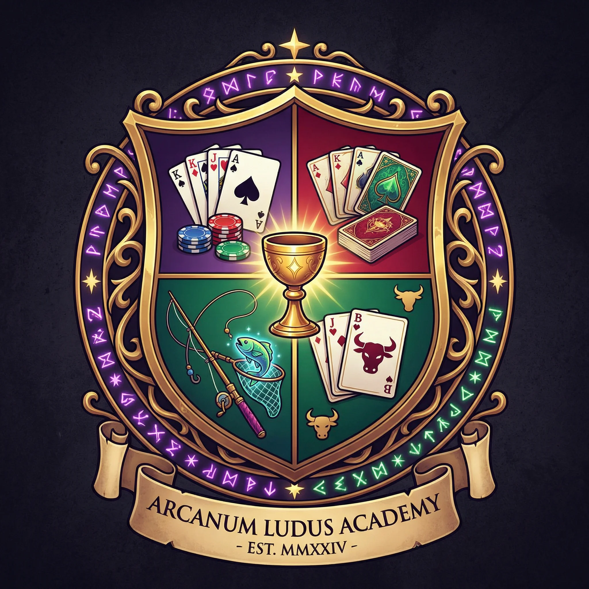 开元棋牌魔幻学院标志